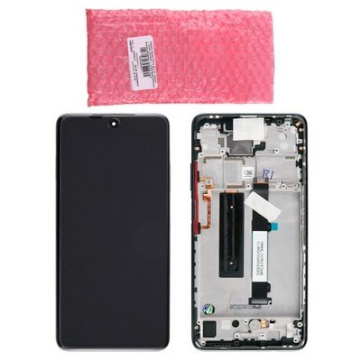 XIAOMI MI 10T LITE 5G ΟΘΟΝΗ + TOUCH SCREEN + LENS + FRAME 5600040J1700 BLACK ORIGINAL SERVICE PACK