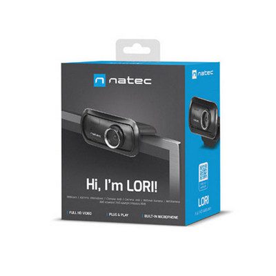 NATEC NKI-1671 LORI FULL HD 1080P MANUAL FOCUS WEBCAM